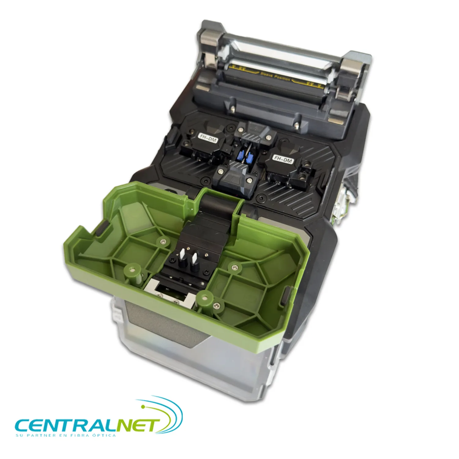 Área de fusion máquina fusionadora de fibra óptica Joinwit JW4106S de Centralnet