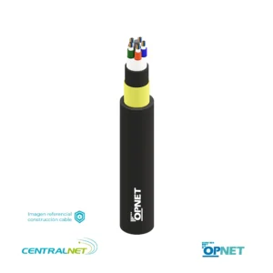 Cable Fibra Óptica SM 12 Hilos ADSS Aérea 5KN Span 200mts PKP OPNET