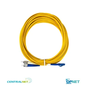 Jumper Duplex LC FC Monomodo 10mts UPC