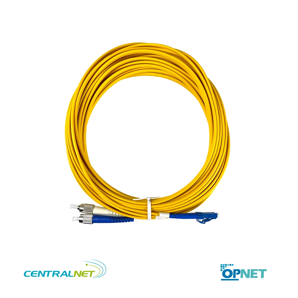 Jumper Duplex LC FC Monomodo 10mts UPC