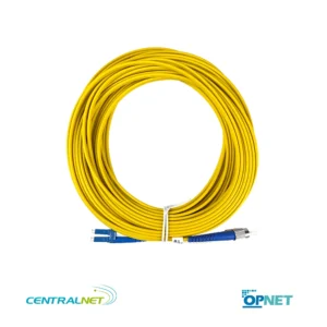 Jumper Duplex LC FC Monomodo 15mts UPC