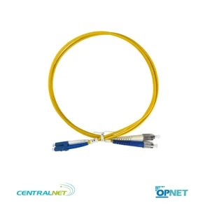 Jumper Duplex LC FC Monomodo 1mts UPC
