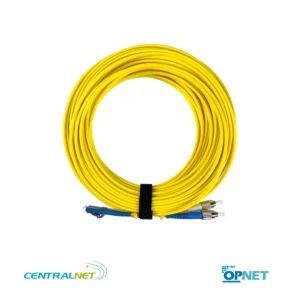 Jumper Duplex LC FC Monomodo 20mts UPC