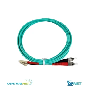 Jumper Duplex LC FC Multimodo OM3 3mts UPC