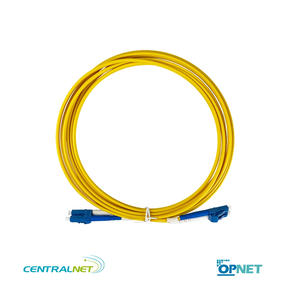 10mt SC-SC/UPC MonoModo SM Duplex Jumper Cable Fibra 9/125um 3mm