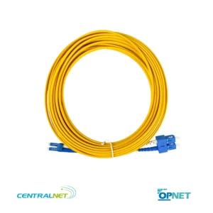 Jumper Duplex SC LC Monomodo 10mts UPC