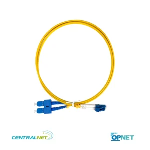 Jumper Duplex SC LC Monomodo 1mts UPC