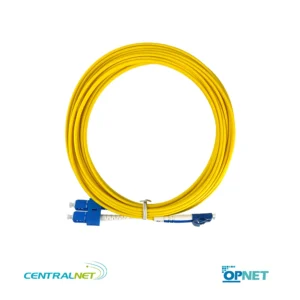 Jumper Duplex SC LC Monomodo 5mts UPC