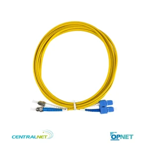 Jumper Duplex ST SC Monomodo 3mts UPC