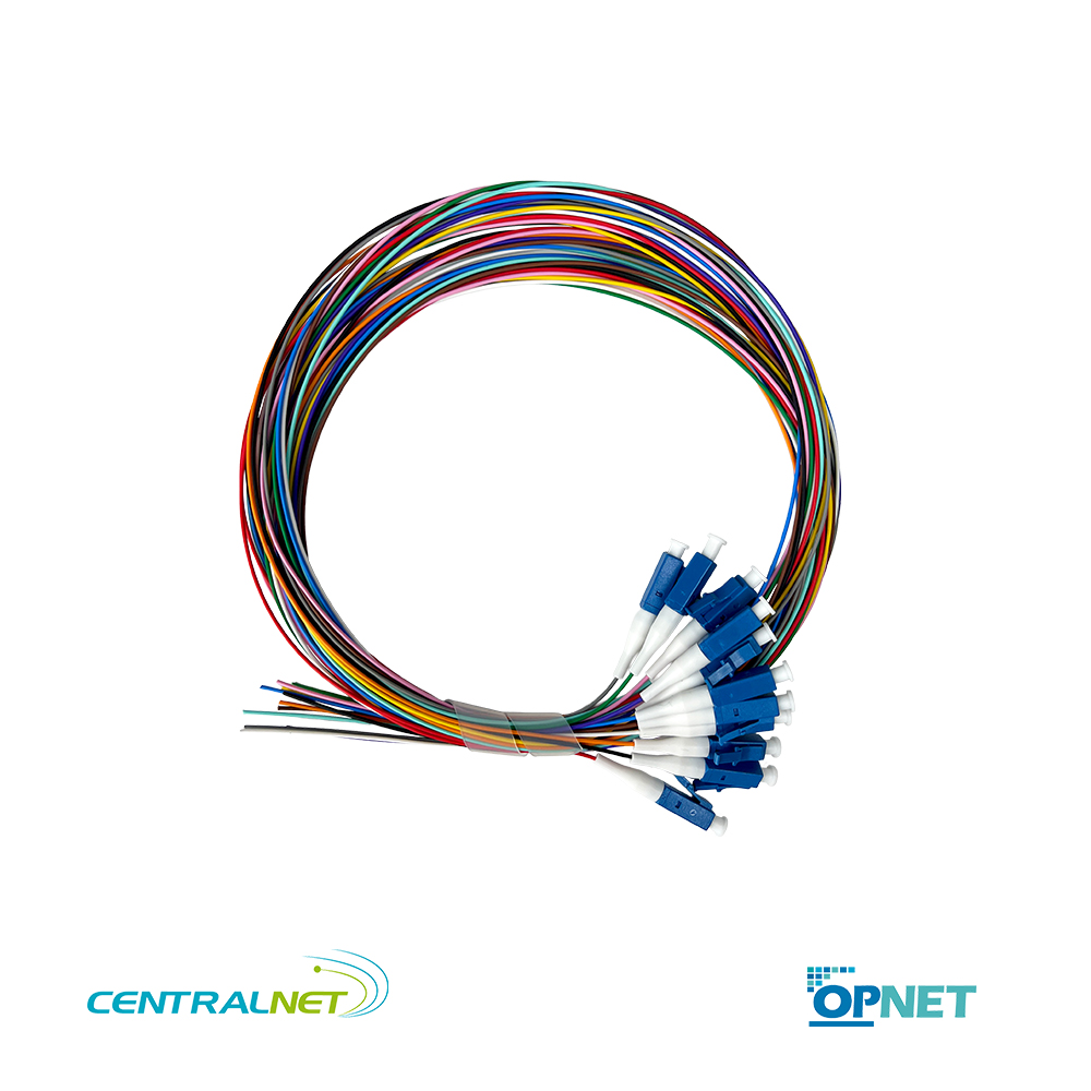 Kit Pigtail LC SM 1.5mts UPC 900um 12 Colores