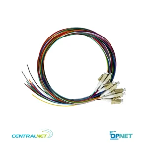 Kit Pigtail LC MM OM1 1.5mts UPC 900um 12 Colores